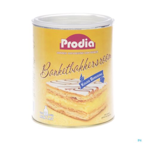 Prodia Banketbakkersroom + Zoetstof Poeder 300g