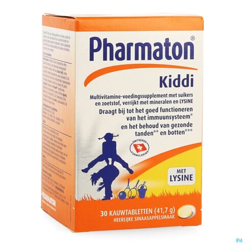 Pharmaton Kiddi Chew Kauwtabletten 30