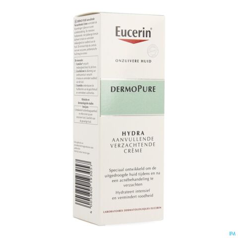 Eucerin DermoPure Hydra Aanvullende Verzachtende Crème 50ml