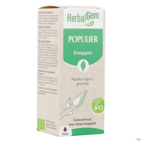 Herbalgem Populier Bio 30ml