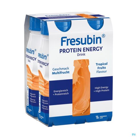 Fresubin Protein Energy Drink 200ml Fruits Tropicaux/tropische Vruchten