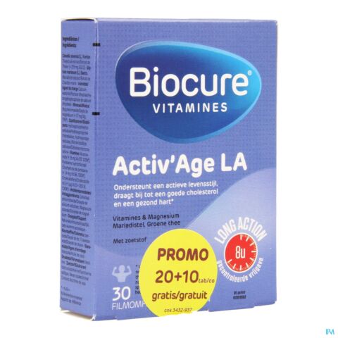 Biocure Activ Age La Filmomh.tabl 20+10 Promopack