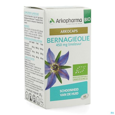 Arkocaps Bernagieolie Bio Caps 60