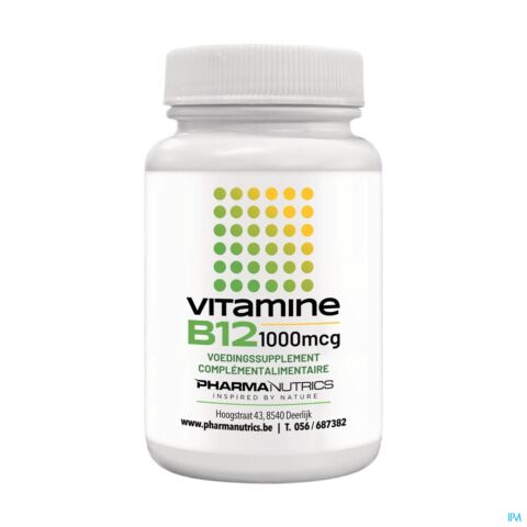 Vitamine B12 Pharmanutrics 60 Tabletten
