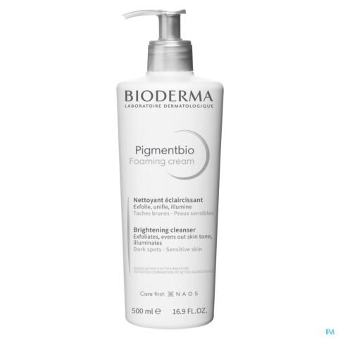Bioderma Pigmentbio Foaming Cream Pompfles 500ml