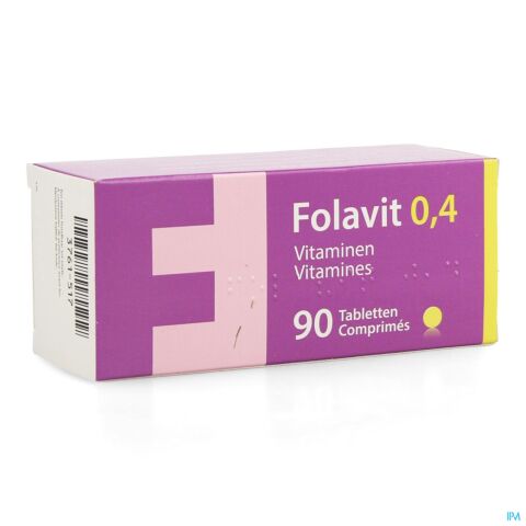 Folavit 0,4mg 90 Tabletten