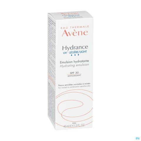 Avène Hydrance UV Licht Hydraterende Emulsie SPF30 40ml