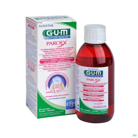 Gum Paroex Mondspoeling 0,12% Chloorhexidine 300ml