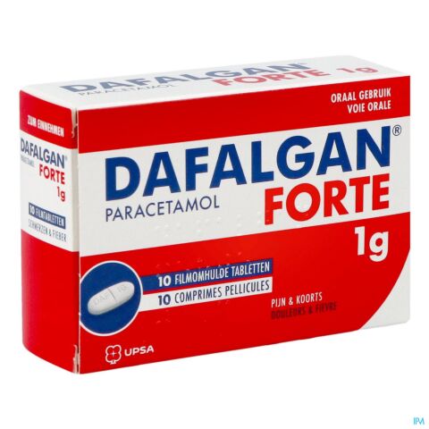 Dafalgan Forte 1g 10 Tabletten