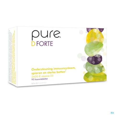 Pure D Forte Kauwtabletten 90