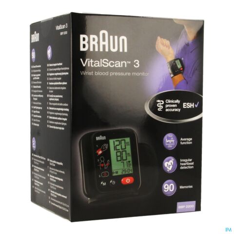 Braun Bloeddrukmeter Pols Bbp2200 Vitalscan 3