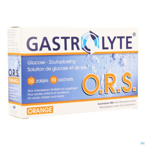 Gastrolyte Orange Poeder 10 Zakjes