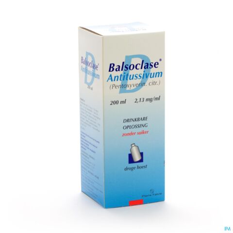 Balsoclase Antitussivum Drink Opl Zon/suiker 200ml