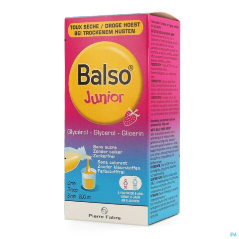 Balso Junior Siroop 200ml