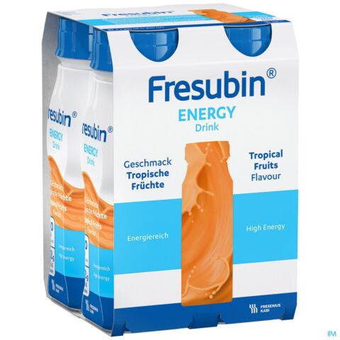 Fresubin Energy Drink 200ml Fruits Tropicaux/tropische Vruchten
