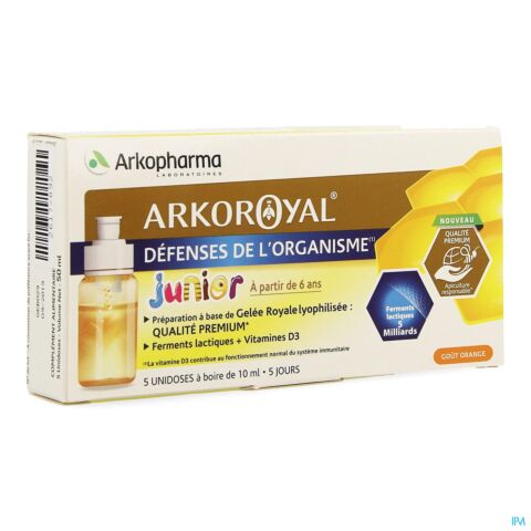 Arkoroyal Probiotica Junior Ruche Royale Dosis 5x7,5ml