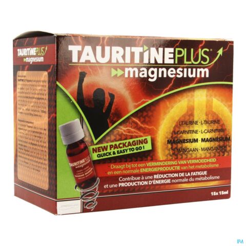 Tauritine Plus Magnesium Ampoulen 15x15ml