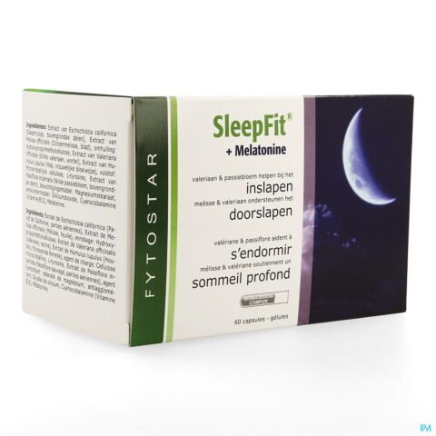 Fytostar SleepFit + Melatonine 60 Capsules