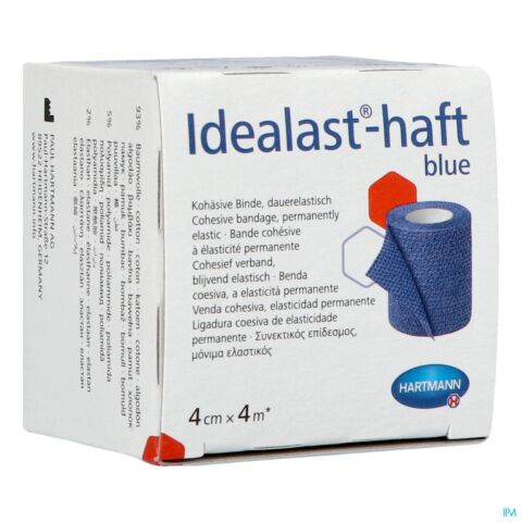 Hartmann Idealast-haft Blauw 4cmx4m 1 Stuk