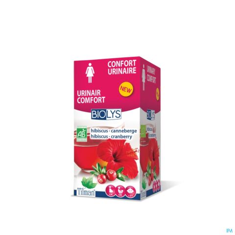Biolys Hibiscus-Cranberry 20 Theezakjes