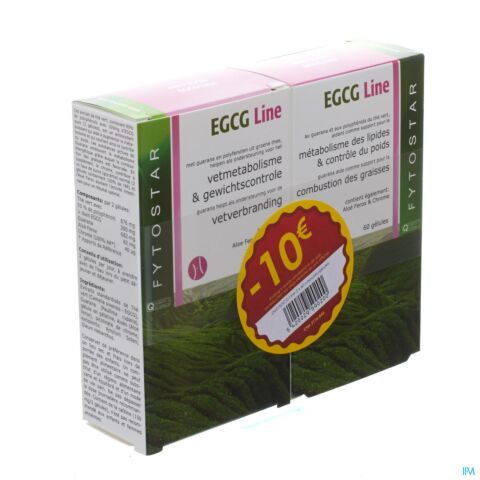 Fytostar Egcg Line Caps Duo Pack 2x60 -10€