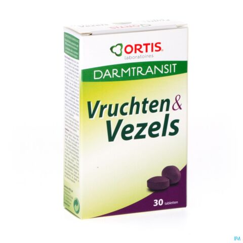 Ortis Vruchten & Vezels Blister Comp 2x15