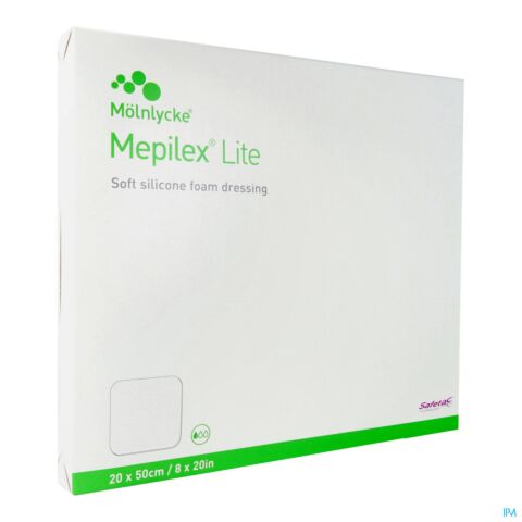 Mepilex Lite Dun Verb Sil Ster 20x50,00cm 4 284500