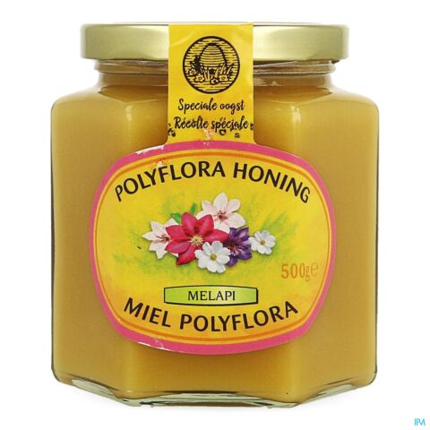 Melapi Honing Polyflora Zacht 500g 5531