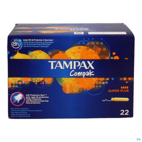Tampax Compak Super Plus 22 Stuks