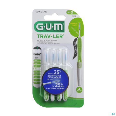 Gum Trav-Ler 1,1mm 4 Stuks