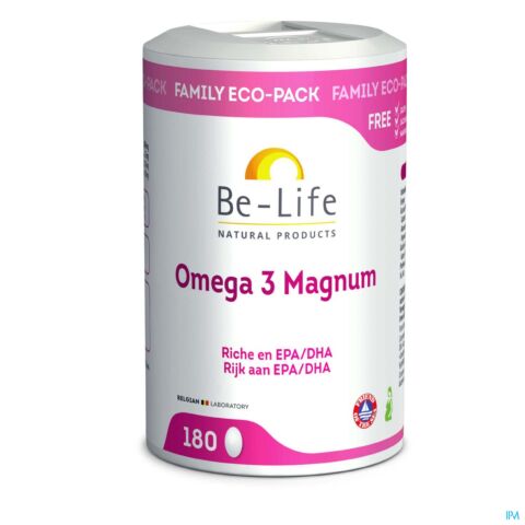 Be-Life Omega 3  180 Capsules