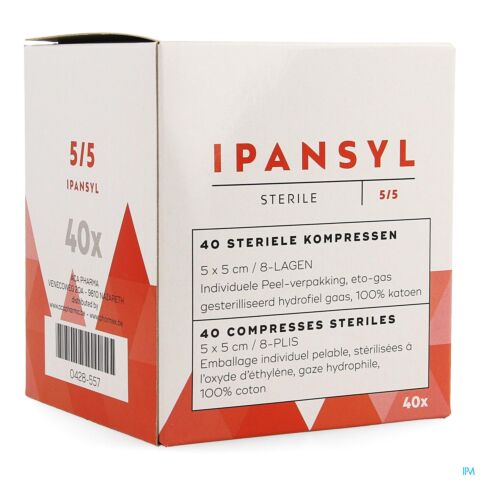 Ipansyl 1 Kp Ster 8pl 5,0x 5,0cm 40