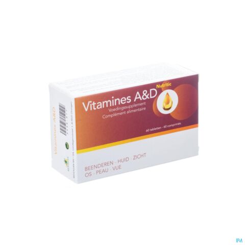 Vitamines A&D Nutritic 60 Tabletten