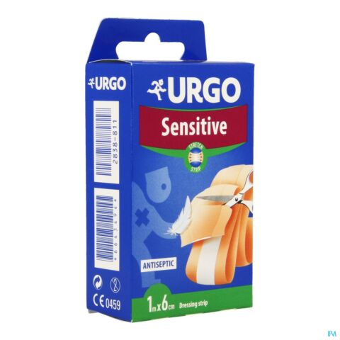 Urgo Sensitive Verband Stretch 1mx6cm 1