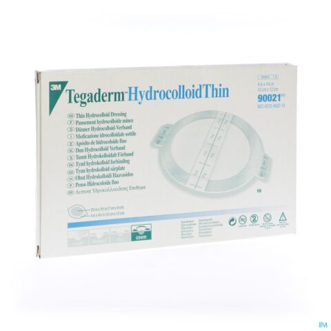 Tegaderm Hydrocol.oval Steril Thin10x12cm 10 90021