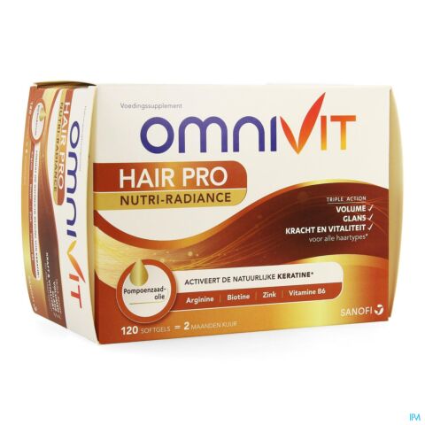Omnivit Hair Pro Nutri-Radiance 120 Capsules