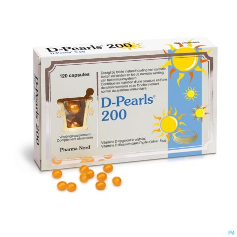 D-Pearls 200 120 Capsules