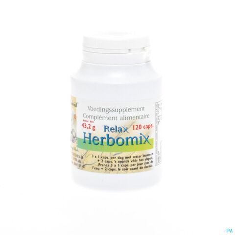 Herborist Relax Herbomix 120 Capsules