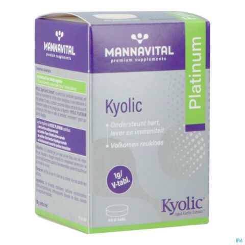 Kyolic Ail Fermante/knoflook Gefermenteerde 60 Tabletten