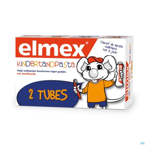 Elmex Kind Tandpasta Tube 2 X 50ml