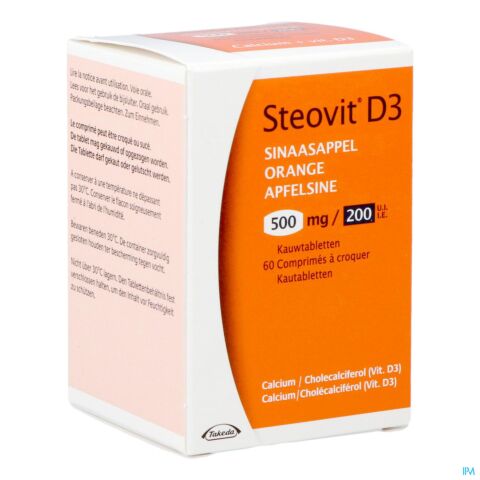 Steovit D3 500/200 60 Kauwtabletten