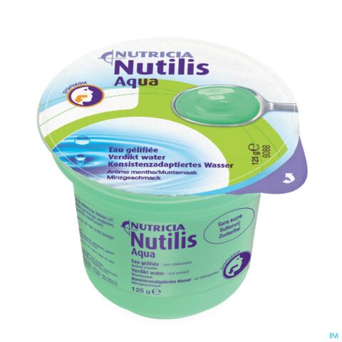 Nutilis Verdikt Water Munt Cups 12x125g
