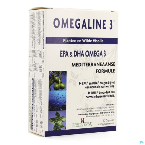 Omegaline 3 Caps 60 Holistica