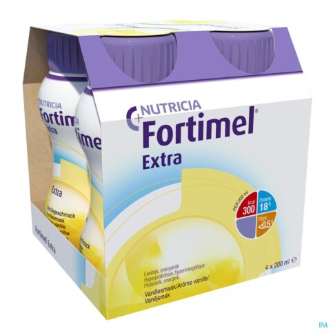 Fortimel Extra Vanille Nf 4x200ml Verv.2401511