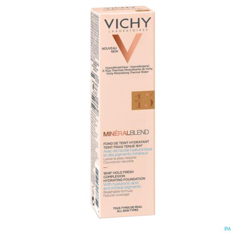 Vichy Mineralblend Fond De Teint 15 Terra 30ml