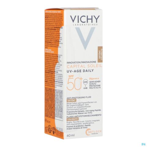 Vichy Cap Sol Uv-age Light Getint Ip50+ 40ml