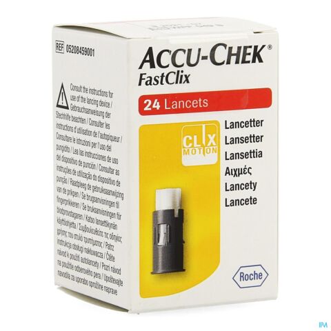 Accu-Chek Fastclix Lancetten 4x6 Stuks
