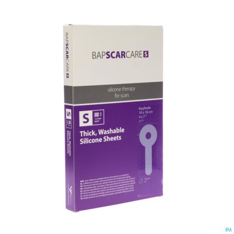 Bap Scar Care S Silicoonverb Adh Diam.10x18 2 Paar