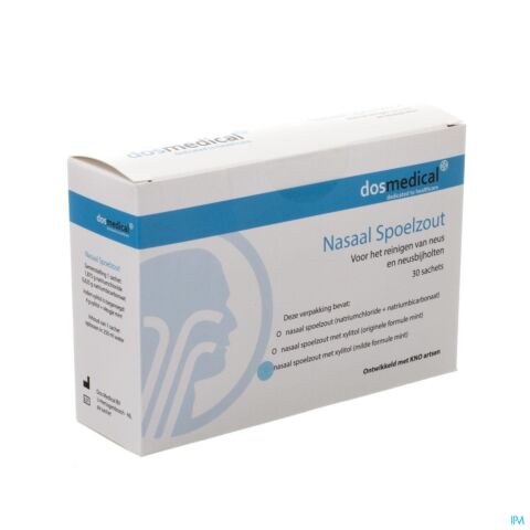Dos Medical Nasaal Spoelzout + Xylitol Zakje 30x6,5g