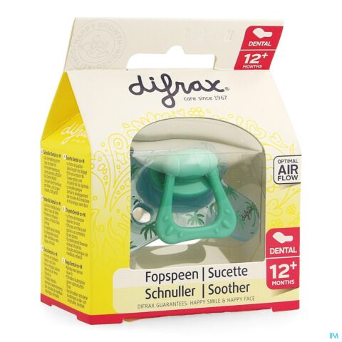 Difrax Fopspeen Dental Boy +12M 1stuk